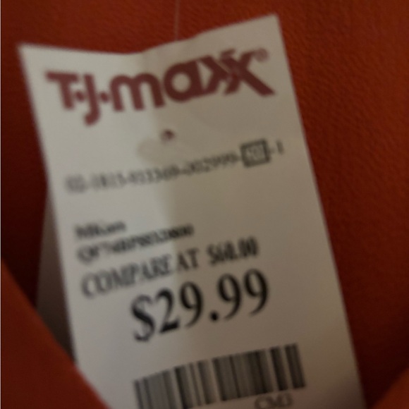 Michael Kors Orange Blouse Vibrant and Stylish - Picture 5 of 5